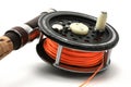 Flyfishing Reel Royalty Free Stock Photo