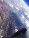 Flying above Peru