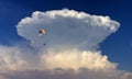 Flying Around the `Big Wave` cloud