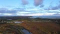 Flying from Bonny Glen towards Portnoo in County Donegal - Ireland.