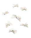 Flying books