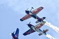 The flying bulls aerobatics team Royalty Free Stock Photo