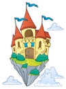 Flying castle theme image 1