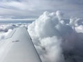 Flying Cirrus in a weather - pilot view