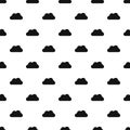 Flying cloud pattern seamless vector Royalty Free Stock Photo