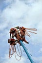 Flying Dancers at Tulum Mexico