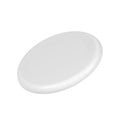 Flying disc isolated on white background. Mockup. Blank. Royalty Free Stock Photo