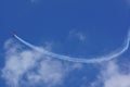 Flying display and aerobatic show of Zelazny group in Malopolski Piknik Lotniczy (Air festival), Krakow Royalty Free Stock Photo