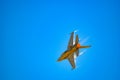 F-16 Fighting Falcon jet at the Avalon Airshow, Geelong, Victoria, Australia. Royalty Free Stock Photo