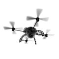 Flying drone camera Royalty Free Stock Photo