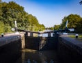 Hatton Locks low level drone shot