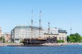 The Flying Dutchman three-mast sailboat, housing a restaurant, Saint Petersburg, Russia