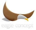 Flying eagle design