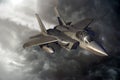 Flying F15 Royalty Free Stock Photo