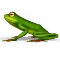 Flying frog