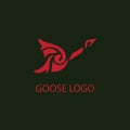 Flying goose logo