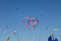 Flying kites Royalty Free Stock Photo