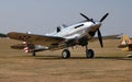 Curtis P40C early world war two american fighter.