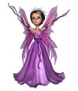 Flying Little Fairy Butterfly Royalty Free Stock Photo