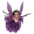 Flying Little Fairy Butterfly Royalty Free Stock Photo