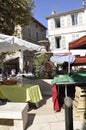 Cassis, 8th september: Flying Market in Downtown of Cassis in Provence France