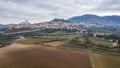Flying nearby from Assisi, Umbria, Italy Royalty Free Stock Photo