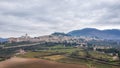 Flying nearby from Assisi, Umbria, Italy Royalty Free Stock Photo