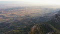 Flying over Buffavento castle. Kyrenia District