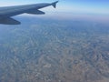 Flying over Greece