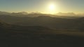 Flying over the vast expanses Ultra HD 4K