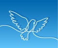 Flying pigeon logo