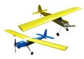 Flying plane model