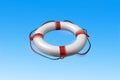 Flying Rescue Ring Royalty Free Stock Photo