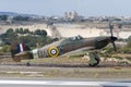 Flying restored Hurricane Royalty Free Stock Photo