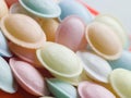 Flying Saucers sweets Royalty Free Stock Photo