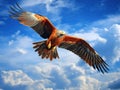 Ai Generated illustration Wildlife Concept of Flying Together