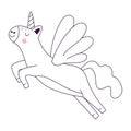 flying unicorn design