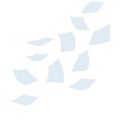 Flying white paper file documents. The element of working with letters