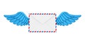 Flying Wings Mail Envelope