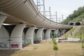 Flyover railway bridge