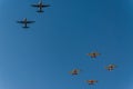 Flypast Royalty Free Stock Photo