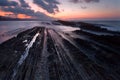 Flysch Royalty Free Stock Photo