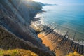 flysch beach in Zumaia