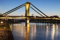 FlÃÂ¶ÃÅ¸erbrÃÂ¼cke seen early morning