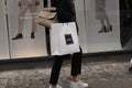 FMALE SHOPPER WITH BIRGER CHRISTENSEN BAG