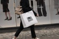 FMALE SHOPPER WITH BIRGER CHRISTENSEN BAG