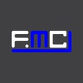 FMC letter logo creative design with vector graphic, FMC Royalty Free Stock Photo