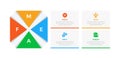 FMEA Failure Mode and Effects Analysis infographics template diagram with creative octagon shape with box information with 4 point
