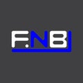 FNB letter logo creative design with vector graphic, FNB