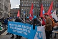 FNV At The March At The International Day Against Racism And Discrimination From The 21 March Comite At Amsterdam The Netherlands